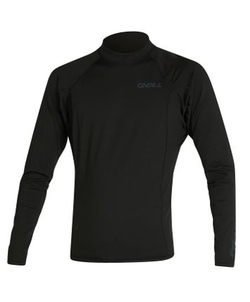 O'Neill Thermo X Long Sleeve Crew Rash Vest - Black