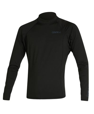 O'Neill Thermo X Long Sleeve Crew Rash Vest - Black