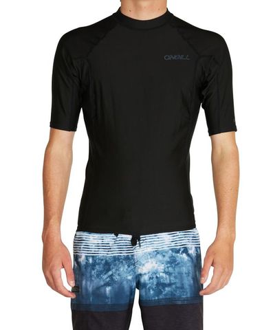 O'Neill Thermo Short Sleeve Rash Vest - Black