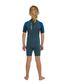 O'Neill Toddler's Reactor II Back Zip Springsuit 2mm Cadet/Gunmetal/Ultramarine