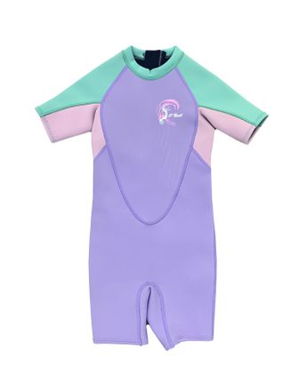 O'Neill Toddler's Reactor II Back Zip Spring Suit - Mist/Pink/Seafoam