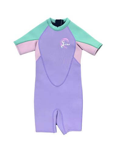 O'Neill Toddler's Reactor II Back Zip Spring Suit - Mist/Pink/Seafoam
