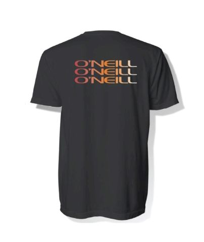 Oneill Triple Stack Ombre Tee - Black