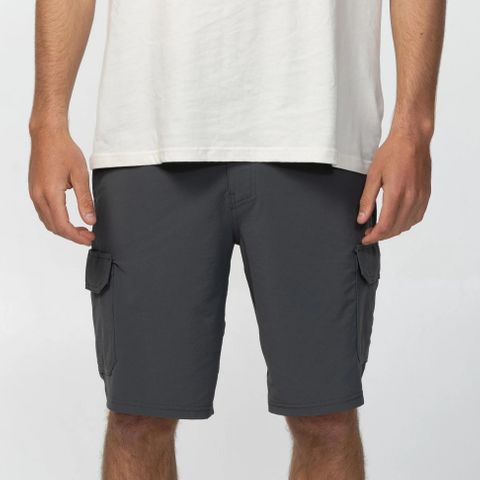 O'Neill TRVLR Cargo Hybrid 20" Hybrid Short - Dark Shadow