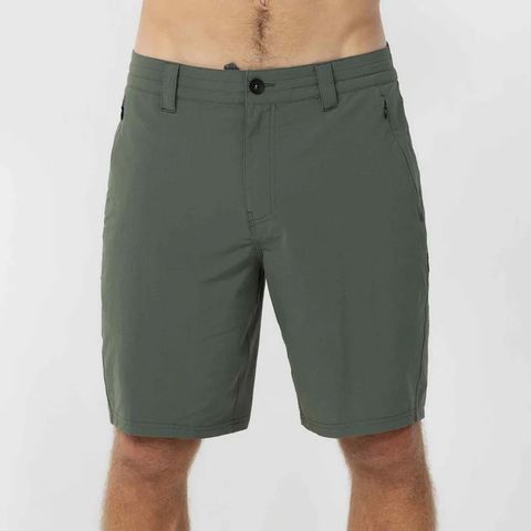 O'Neill TRVLR Enduro 19" Hybrid Short - Dark Olive