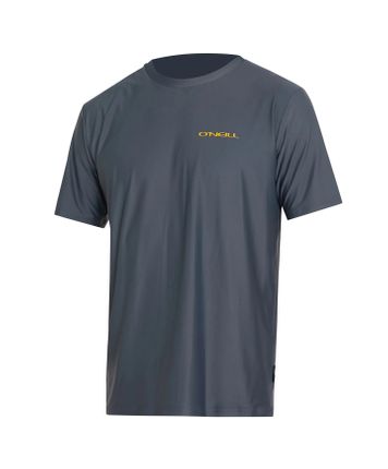 O'Neill Vibrations UV Short Sleeve Surf Tee Rashie - Gunmetal