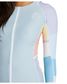 O'Neill Women's Bahia Front Zip Long Sleeve Rash Vest - Fog/Sundae