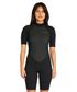 O'Neill Women's Factor Back Zip Springsuit 2/2mm - Black