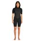 O'Neill Women's Factor Back Zip Springsuit 2/2mm - Black