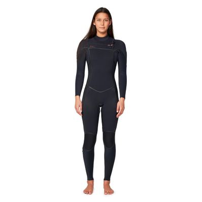 O'Neill Women's HyperFire X Chest Zip Steamer 4/3