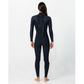 O'Neill Womens HyperFreak 4/3+MM Steamer Back Zip Wetsuit - Black