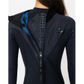 O'Neill Womens HyperFreak 4/3+MM Steamer Back Zip Wetsuit - Black