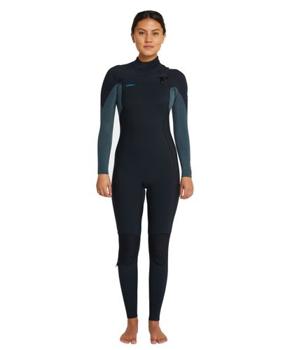O'Neill Women's Hyperfreak Fire Chest Zip Wetsuit&nbsp;3/2mm - Black/Shade