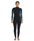 O'Neill Women's Hyperfreak Fire Chest Zip Wetsuit 3/2mm - Black/Shade