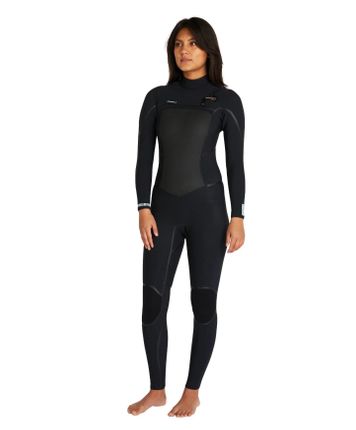 O'Neill Women's Pyschotech Chest Zip 4/3 - Black