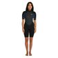 O'Neill Women's Reactor 2 Back Zip Short Sleeve Spring Suit - Black