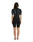 O'Neill Women's Reactor II Back Zip Springsuit 2mm - Black/Gunmetal