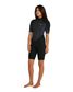 O'Neill Women's Reactor II Back Zip Springsuit 2mm - Black/Gunmetal