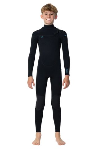 O'Neill Youth Reactor 2 GBS Chest Zip 3/2mm Steamer - Black