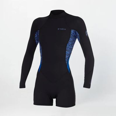 O'Neill Bahia 2mm Long Sleeve Boyleg Spring Suit Back Zip - Jungle Surf 