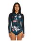 O'Neill Bahia Cheeky Long Sleeve Front Zip Springsuit 2mm - Hibiscus