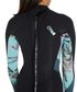 O'Neill Bahia Chest Zip 3/2 mm Black Aloha