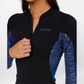 O'Neill Bahia Jacket Full Zip 1.5mm Wetsuit Jacket - Jungle Surf 
