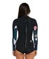 O'Neill Bahia Long Sleeve Back Zip Mid Spring Suit 2mm- Black Hibiscus