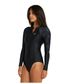 O'Neill Bahia Long Sleeve Lycra Surf Suit - Black /Night Jungle