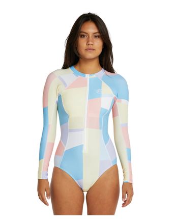 Women`s Bahia Lycra Long Sleeve Surfsuit Aloha