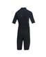 O'Neill Boy's Hyperfreak Chest Zip Springsuit 2mm - Black