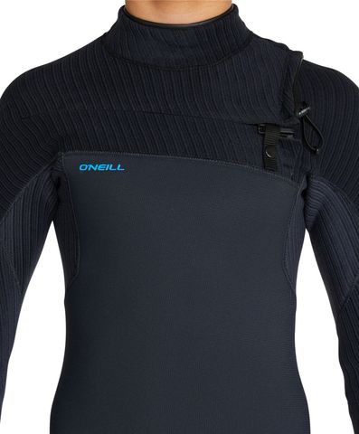 O'Neill Boy's Hyperfreak Chest Zip Wetsuit 4/3 - Gunmetal
