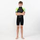 O'Neill Boy's Reactor 2mm Short Sleeve Spring Suit Back Zip - Lime Black