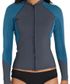 O'Neill  Blueprint Women's Front Zip Wetsuit Jacket 2/1.5mm - Graphite