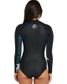 O'Neill Cruise Front Zip Long Sleeve Cheeky Spring Suit 2mm- Black Hibiscus