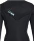 O'Neill Girl's Bahia Chest Zip 4/3 - Black/Aqua