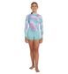 O'Neill Girl's Bahia Long Sleeve Back Zip Mid Springsuit - Aqua/Wave
