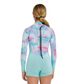 O'Neill Girl's Bahia Long Sleeve Back Zip Mid Springsuit - Aqua/Wave