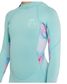 O'Neill Girl's Bahia LS Long Spring Suit 2mm - Aqua/Aqua/Wavedye