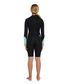 O'Neill Girl's Bahia LS Long Spring Suit 2mm - Black Aqua