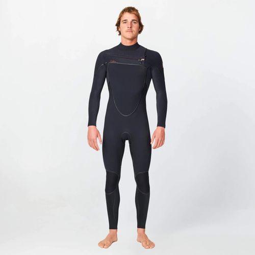 O'Neill HyperFire X 3/2mm Steamer Chest Zip Wetsuit - Black