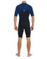O'Neill Hyperfreak Chest Zip Springsuit 2mm - Black/Marine