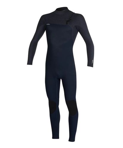 O'Neill Hyperfreak Chest Zip Steamer&nbsp; 3/2 - Abyss/Gunmetal