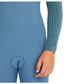 O'Neill Hyperfreak Girl's Chest Zip Steamer 3/2 - Dusty Blue/Eucalyptus