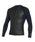 O'Neill Hyperfreak Front Zip Long Sleeve Wetsuit Jacket 2mm - Black