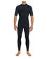 O'Neill Hyperfreak Short Sleeve Chest Zip Steamer 2mm - Black