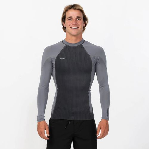 O'Neill HyperFreak TB3X Neo/Lycra Wetsuit Jacket - Smoke