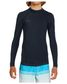 O'Neill Hyperfreak Youth Long Sleeve Crew Top 1.5mm - Black/Black