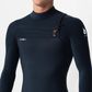 O'Neill Men's HyperFire 4/3mm Steamer Chest Zip - Carbon Blue