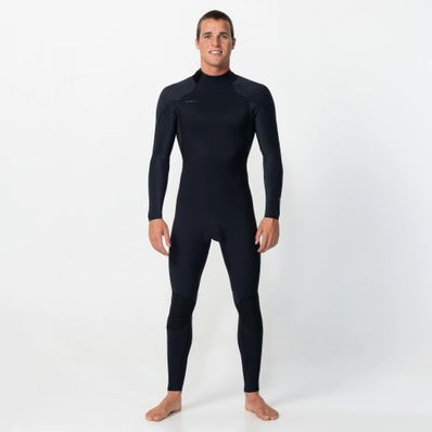 O'Neill Men's HyperFreak 4/3+ Steamer Back Zip - Black